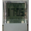 ON SALE BELOW EQP PRICING Clock, Acrylic Photo Frame, Thermometer on a swivel base